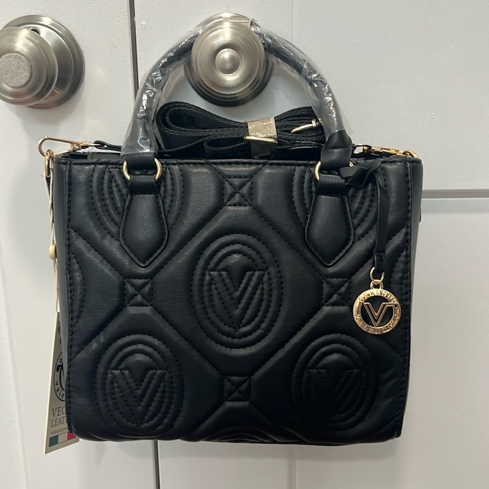 Valentino Orlandi Quilted Two Way Bag